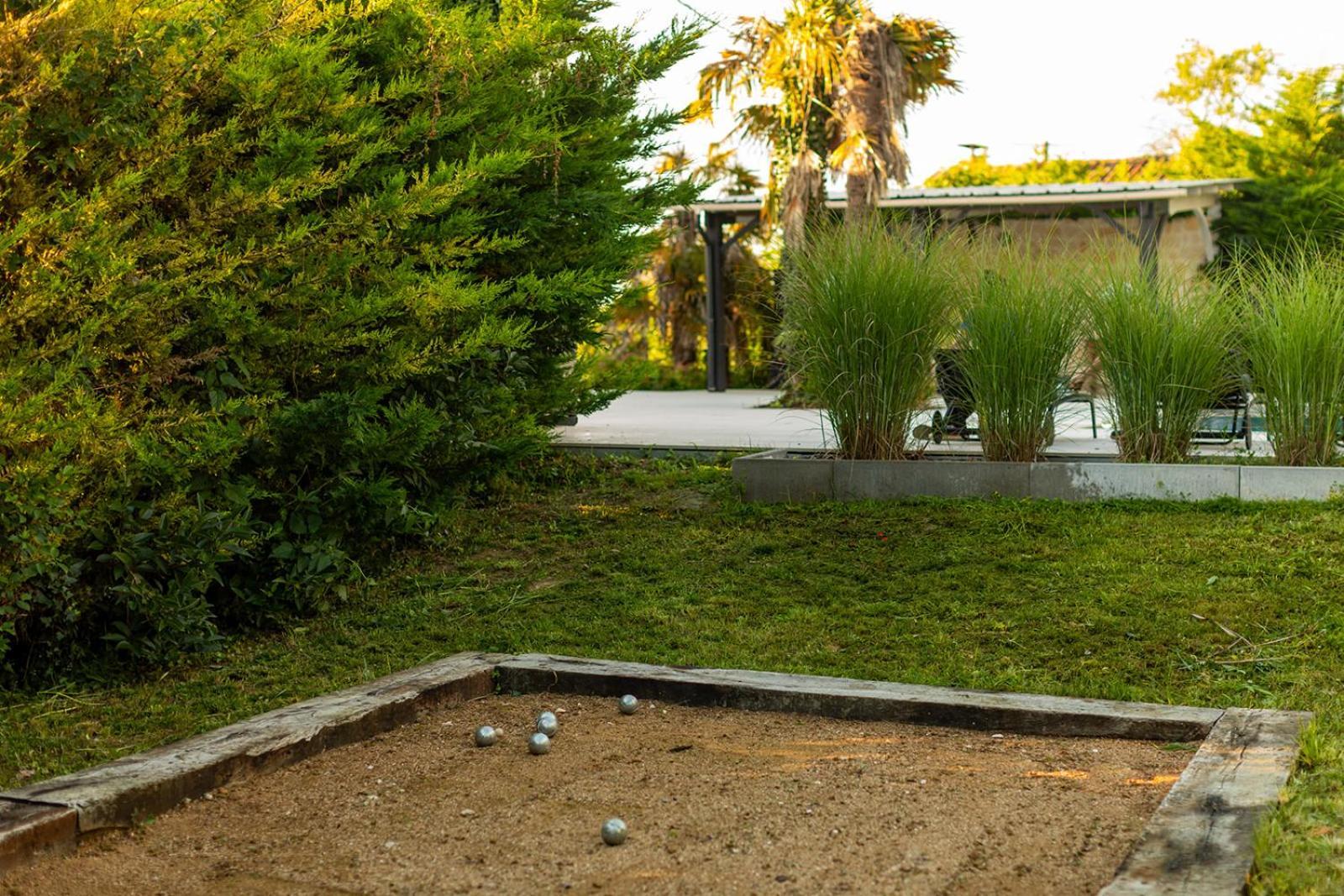 Villa Au Petit Bonheur Avec Clim - Hameau Au Calme - Piscine Chauffee - Petanque Moncrabeau Exteriér fotografie