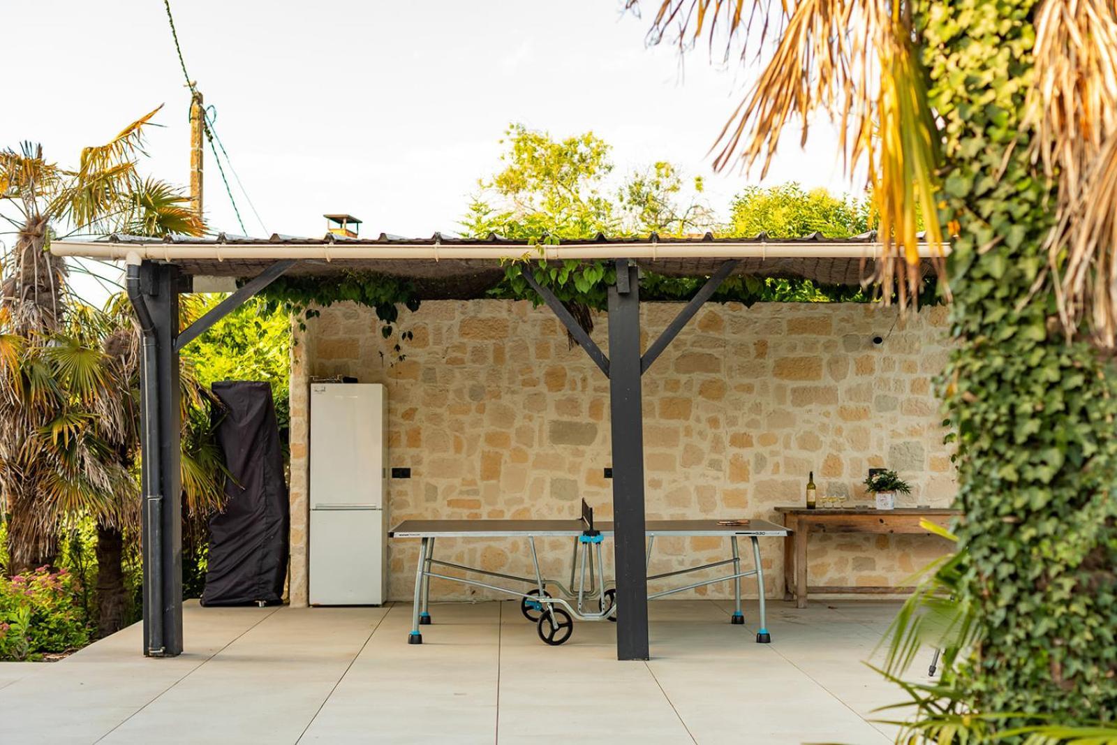 Villa Au Petit Bonheur Avec Clim - Hameau Au Calme - Piscine Chauffee - Petanque Moncrabeau Exteriér fotografie