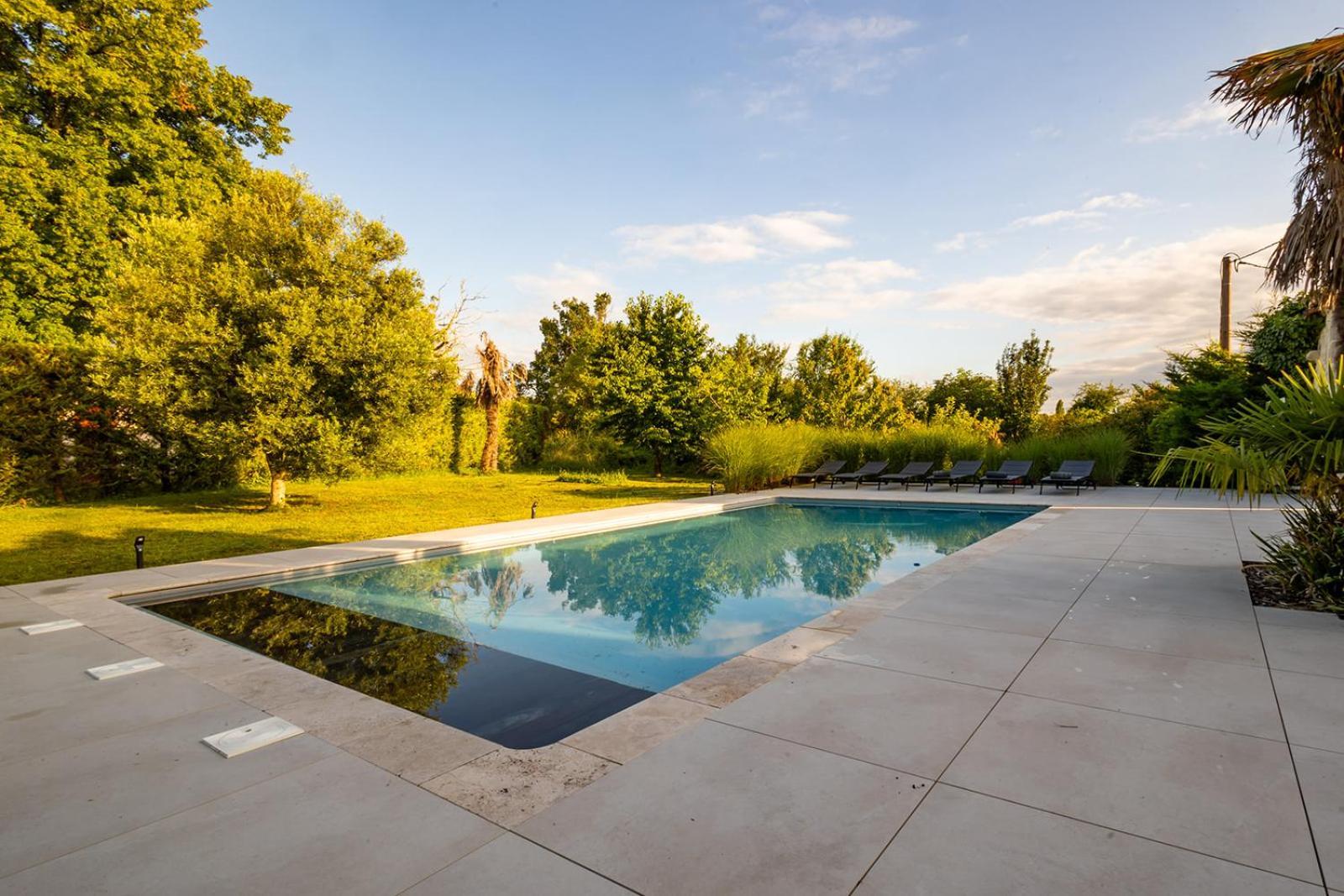 Villa Au Petit Bonheur Avec Clim - Hameau Au Calme - Piscine Chauffee - Petanque Moncrabeau Exteriér fotografie